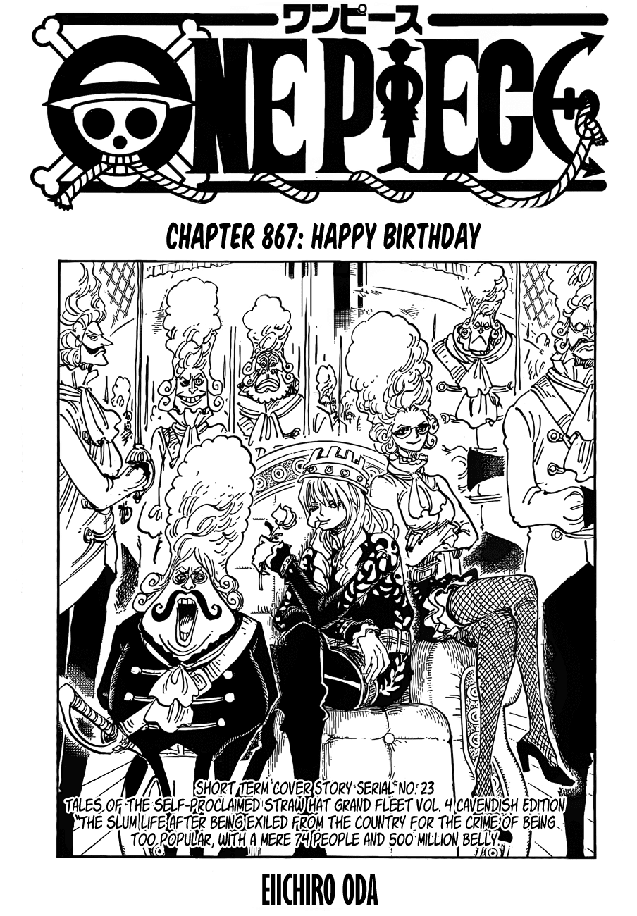 One Piece, Chapter 867 image 01